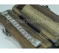 Серебряные перекидные четки 925 пробы