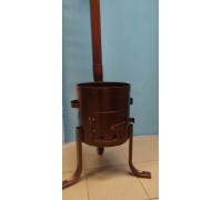 Печка для казана,съёмная труба (6-12 литров)