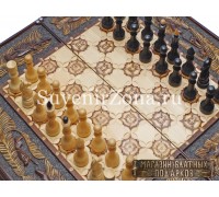 Шахматы-нарды-шашки "Классика 3"
