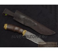 Нож «Морж» из дамасской стали